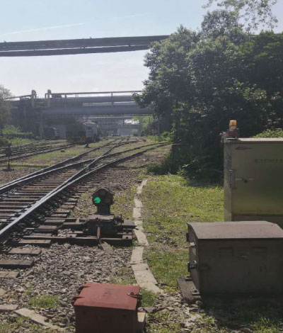 工艺铁路道岔区段防错预警系统
