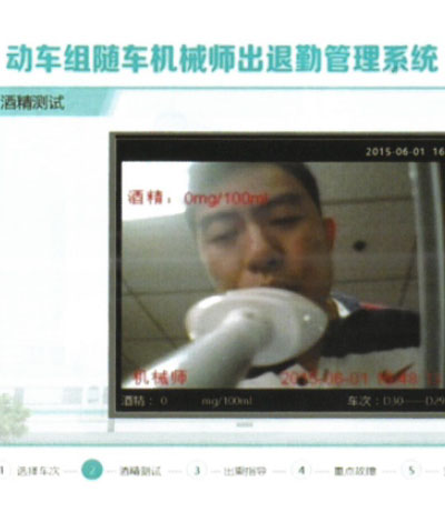 动车组随车出退勤管理系统